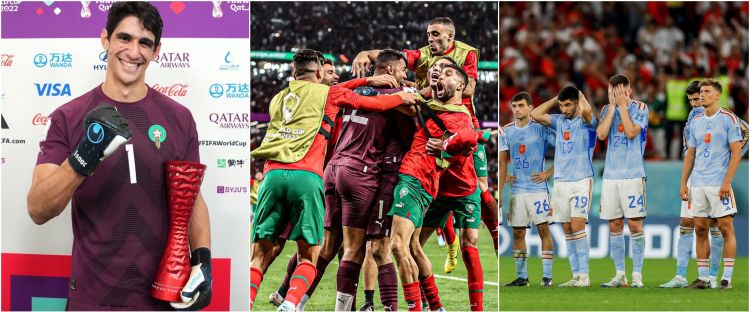 Anti kebobolan! Kiper ini bikin Maroko singkirkan Spanyol dari Piala dunia dengan tepis semua penalti