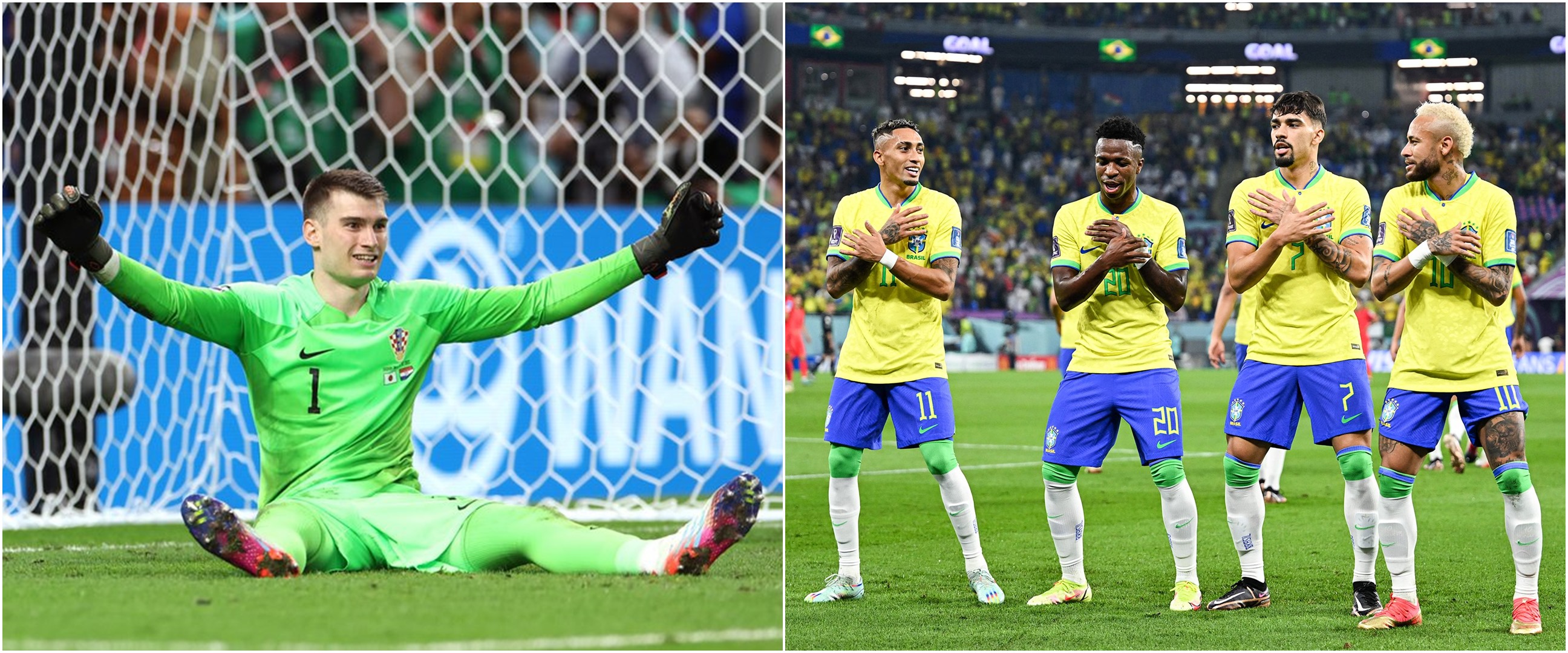 Brasil vs Kroasia di perempatfinal, ujian berat Dominik Livakovi menghadang Joga Bonito