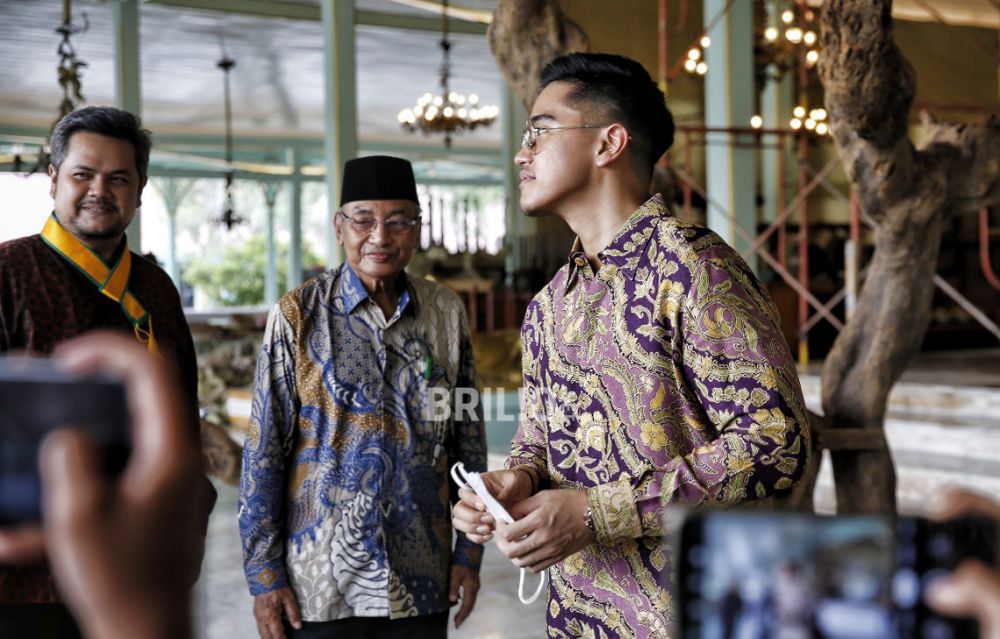 7 Momen Kaesang tinjau persiapan venue nikah di Pura Mangkunegaran, ikuti syukuran mohon keselamatan