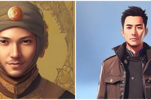 11 Potret aktor Tanah Air ikuti tren AI Avatar, Denny Sumargo cosplay jadi cewek