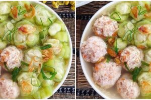 Resep kuah oyong bola-bola daging, mudah dibuat dan enak maksimal