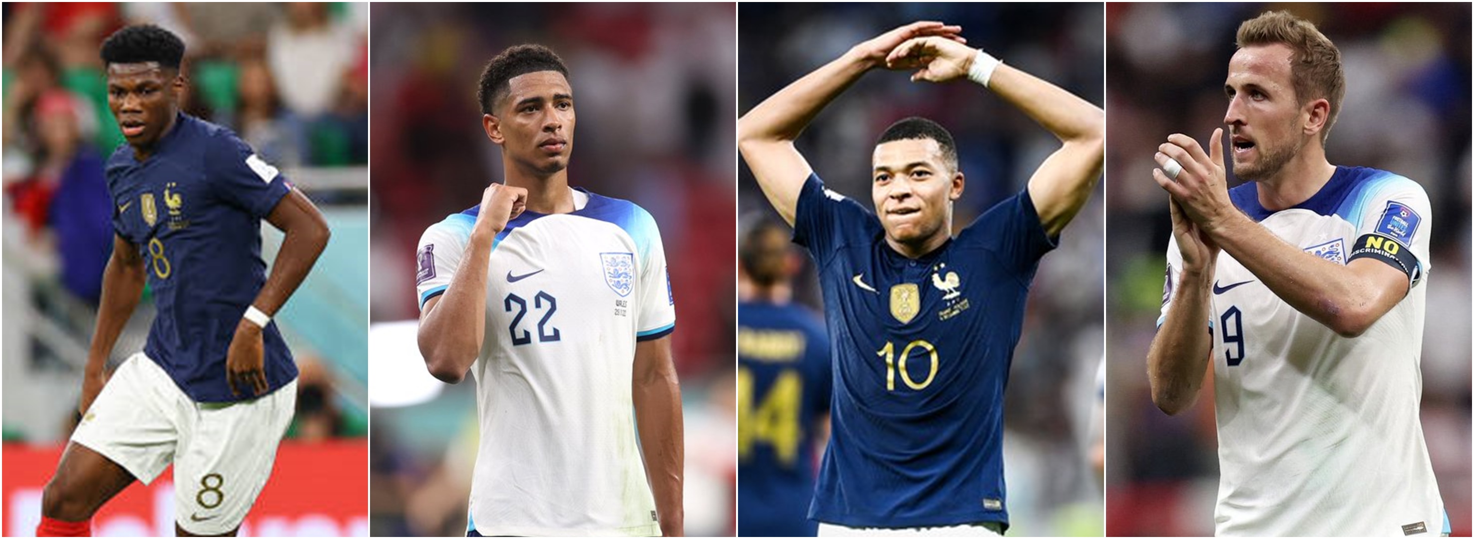5 pemain termahal Inggris vs 5 bintang termahal Prancis, siapa bakal berjaya di Qatar?
