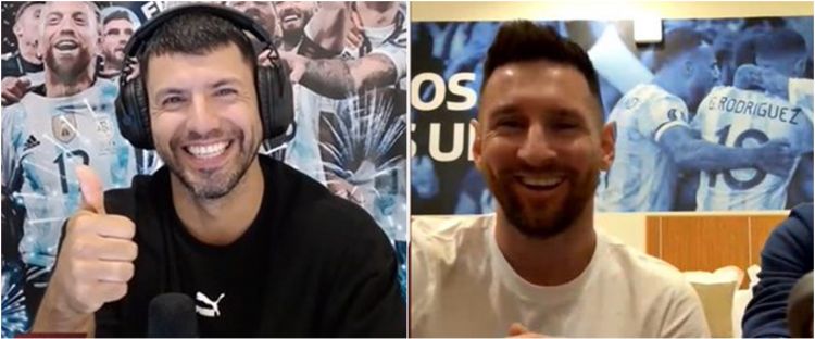 Mantan bomber Argentina ini live streaming bareng Messi, beri motivasi jelang laga perempat final