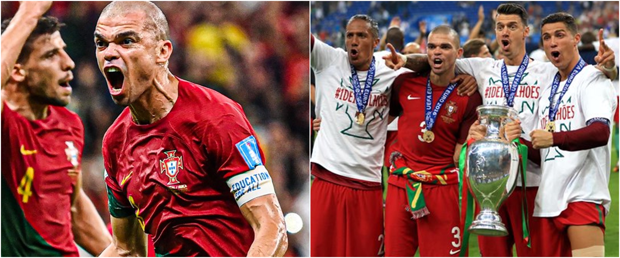 Kisah Pepe, pemain bengal pencetak gol tertua kedua di Piala Dunia sepanjang sejarah