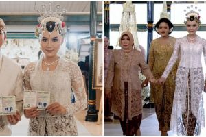 Memesona berbalut busana Jawa, 11 detail penampilan Erina Gudono saat akad nikah