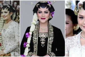 Kental adat Jawa, intip 9 beda gaya Selvi Ananda, Kahiyang Ayu, dan Erina Gudono saat akad nikah