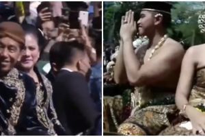 Demi menyapa warga saat kirab pengantin Kaesang-Erina, aksi Jokowi bikin Paspampres waswas