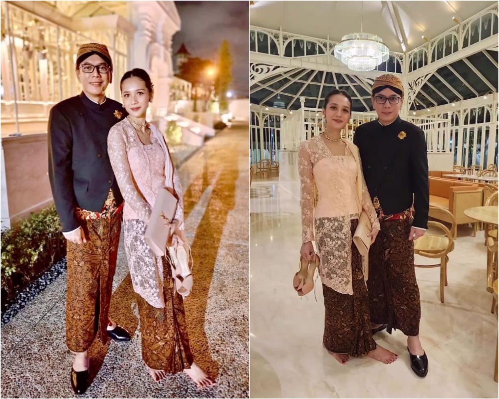 Hadiri kondangan Kaesang-Erina, penampilan nyeker istri Wishnutama ini bikin salfok