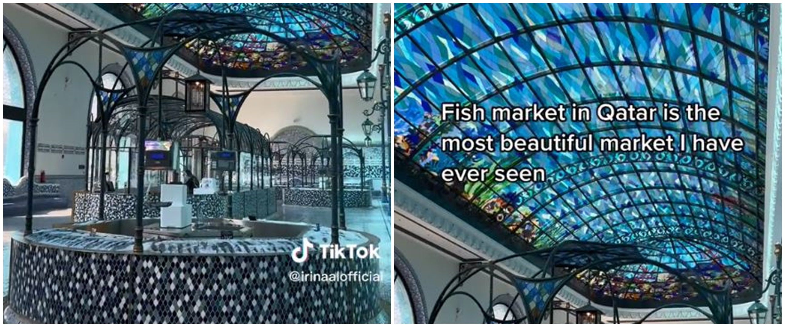 Mewahnya pasar ikan di Qatar, nggak becek dan bangunannya bak hotel bintang lima
