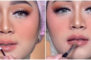 MUA ini bagikan tutorial ombre lips pakai matte lipstik, bibir tetap lembut dan antikering