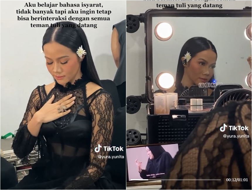 Tampil di festival musik ramah tuli, Yura Yunita nyanyi pakai bahasa isyarat