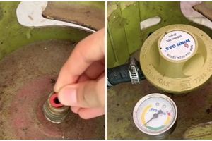 Bukan diikat, begini cara aman pakai tambahan karet untuk penutup tabung gas