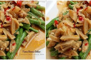 Resep tumis buncis campur bakso, lauk rumahan, enak, dan sederhana