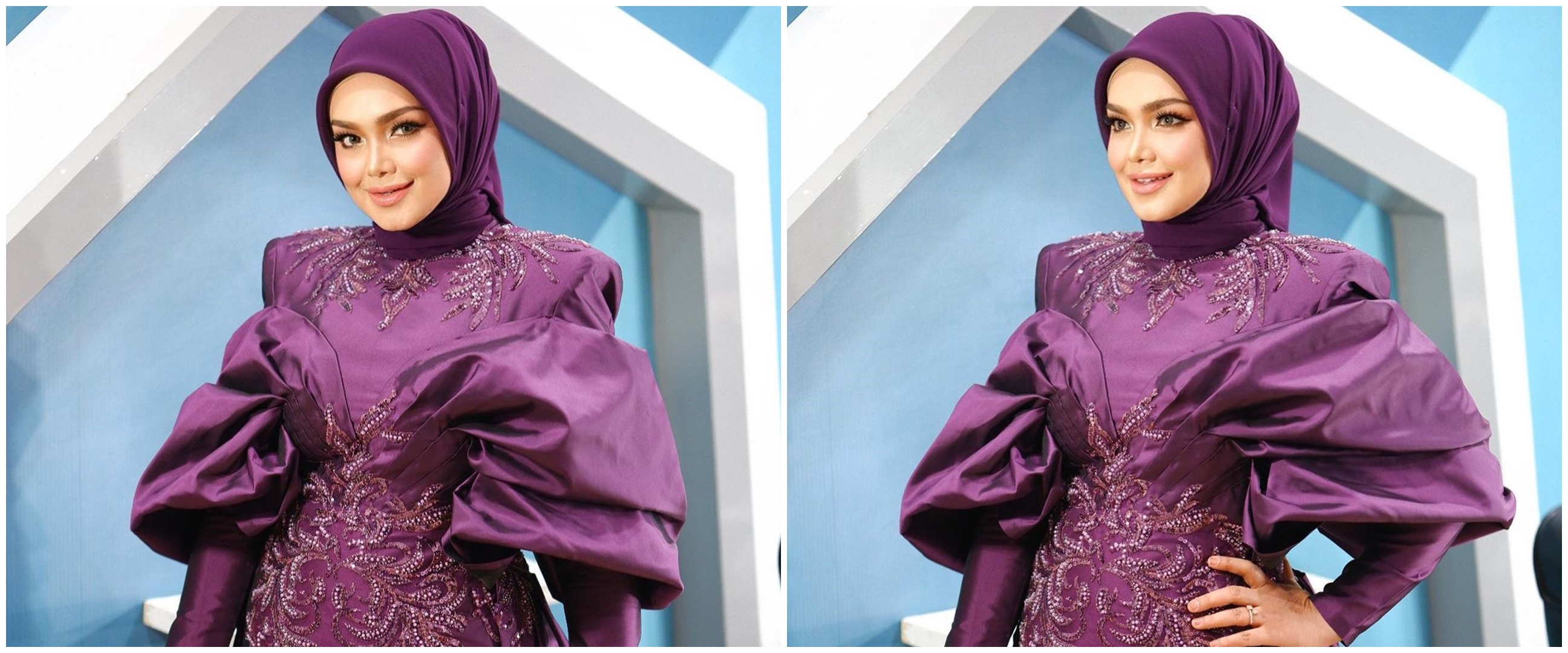 Tampil di Konser Kemenangan D'Academy 5, ini 9 potret Siti Nurhaliza yang disebut awet muda