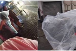 9 Momen kocak orang pacaran sambil hujan-hujanan, bikin geleng kepala