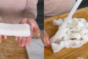 Trik cepat memisahkan mi basah instan yang saling menempel dan lengket