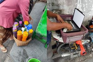 Beda dari yang lain, 11 peralatan nggak biasa dipakai jualan ini bikin acungkan jempol