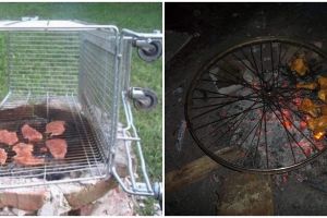 11 Cara nyeleneh orang bakar makanan ini bikin geleng kepala