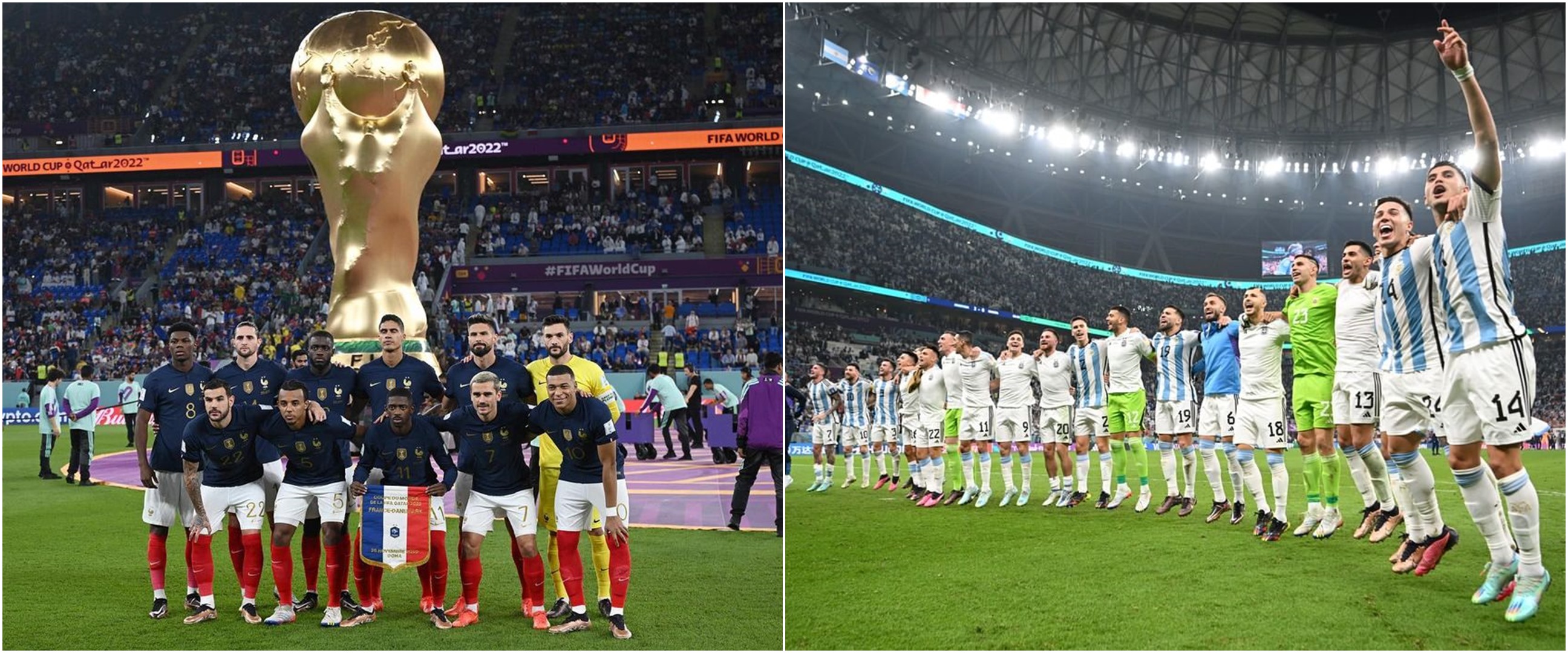 Argentina jago cetak gol cepat vs Prancis jago comeback, ini rekor pertemuan kedua tim jelang final