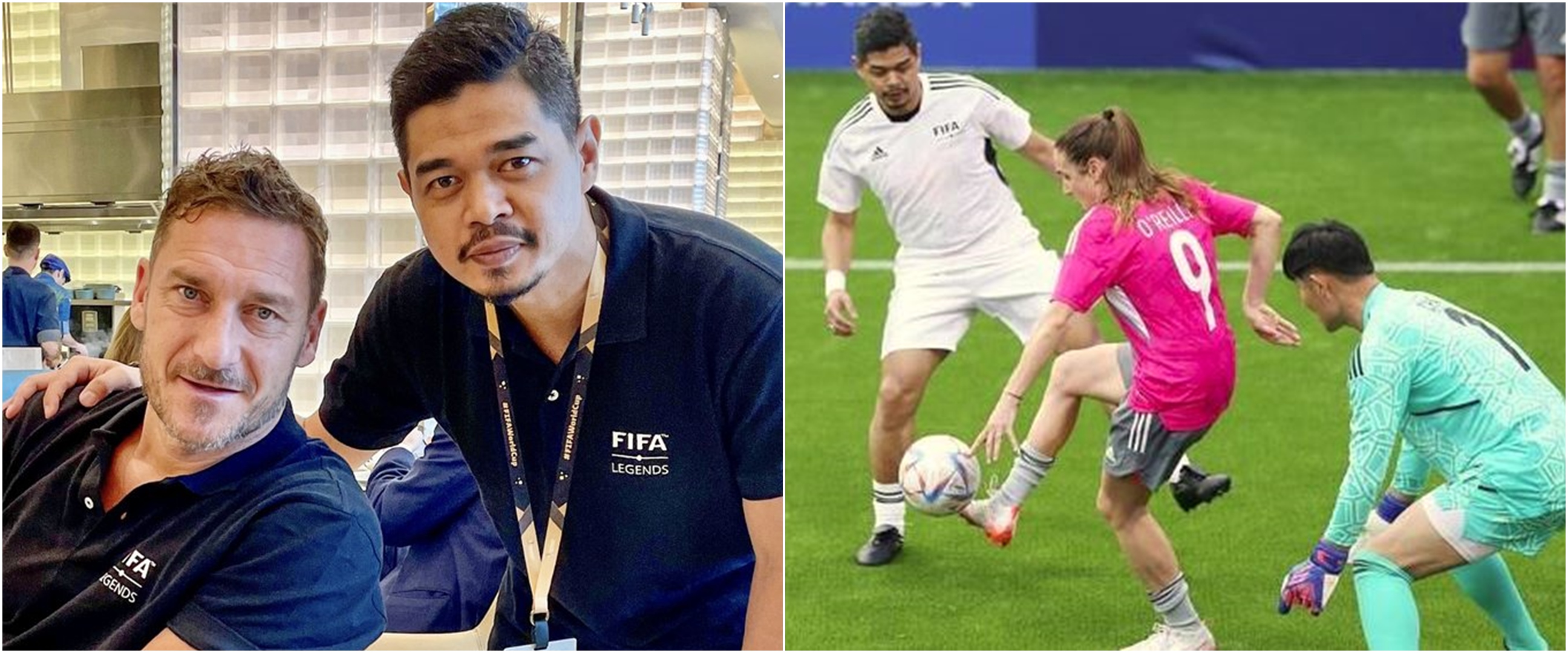 7 Potret Bambang Pamungkas di FIFA Legends Cup Qatar 2022, cetak gol lawan legenda Piala Dunia