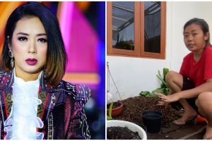 Punya kebun super luas, 9 potret Soimah tak malu bergaya sederhana saat berkebun