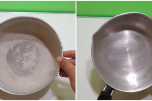 Praktis hanya pakai 1 bahan, ini cara hilangkan kerak kapur pada panci