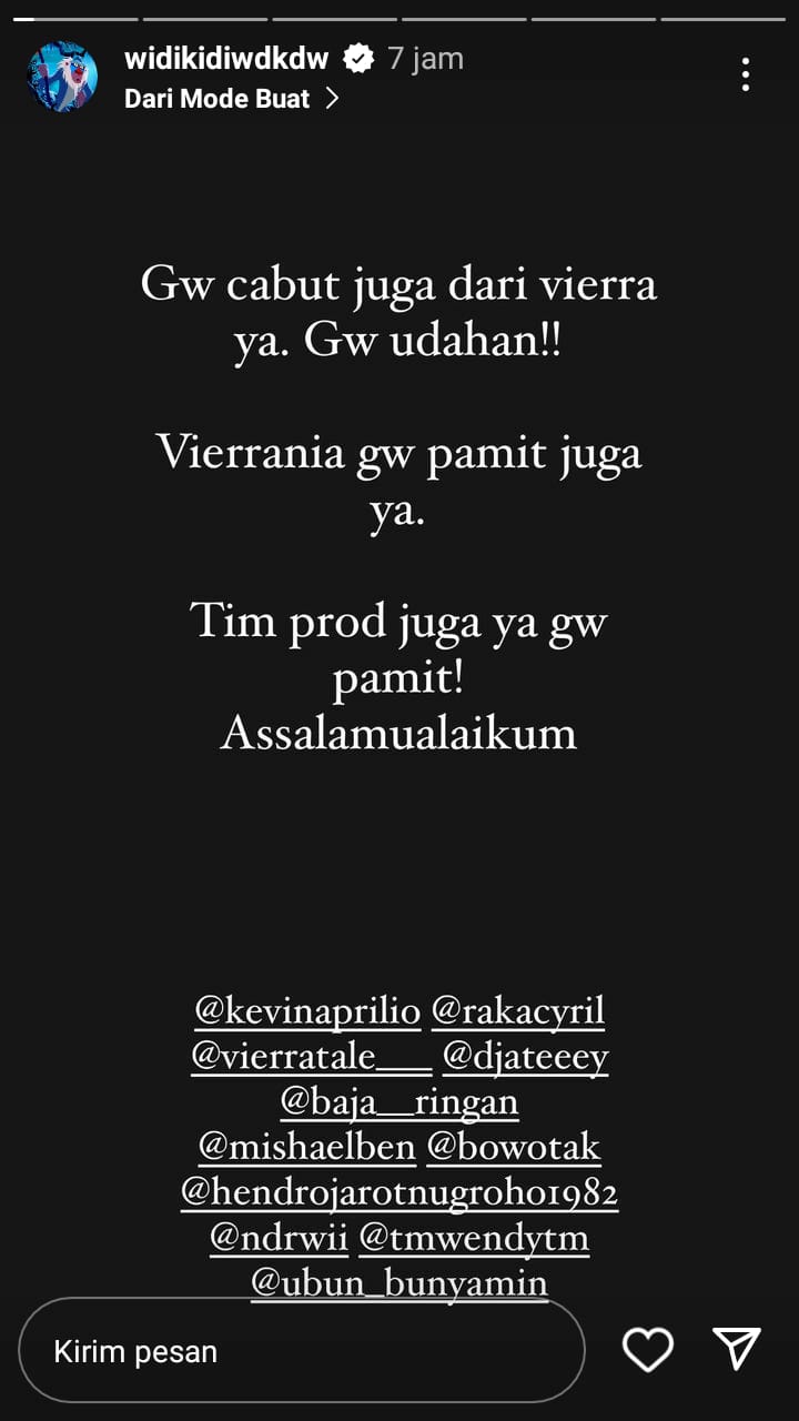 Tepis isu bubar, Kevin Aprilio bocorkan harga Vierratale sekali manggung