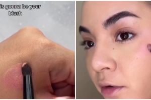Hanya pakai 2 produk, ini trik simpel dapatkan tampilan blush yang lebih natural