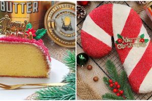 Resep christmas candy cane butter cake, lezat dan gampang dibuat