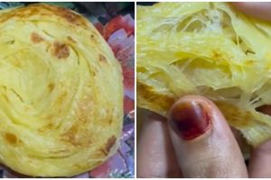 Cara membentuk adonan roti maryam agar cantik, rapi dan berlapis-lapis