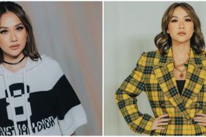 9 Gaya busana Bunga Citra Lestari ini nyentrik pol, pede pakai celana jeans sampai leher