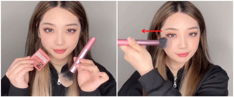 Teknik Blush Draping Untuk Wajah Awet Muda Teknik Blush Draping Untuk Wajah Awet Muda