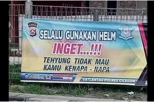 11 Tulisan peringatan hati-hati di jalan ini malah bikin pengendara gagal fokus, ada-ada aja