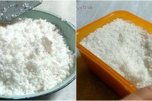 Trik mengeringkan kelapa parut tanpa oven, tahan lama dan cocok jadi stok