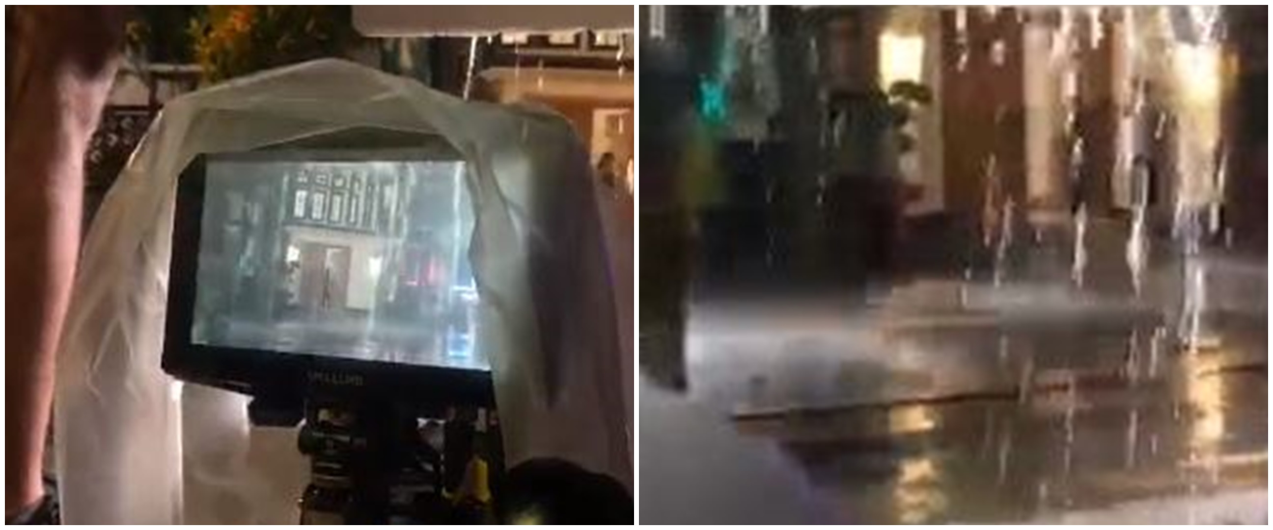 Cara bikin efek hujan petir di sinetron, ternyata cuma pakai properti sederhana