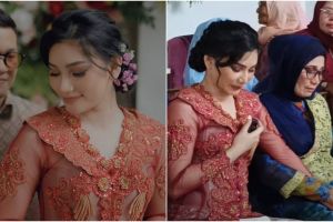 11 Momen lamaran adik Indah Permatasari, keakraban dengan sang ibu bikin haru