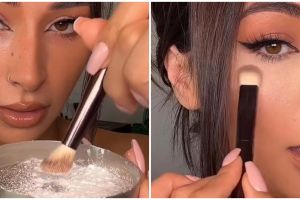 Concealer hack untuk tutupi mata panda ini cuma butuh 2 produk, warna kulit jadi lebih merata