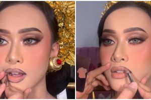 Trik membuat lip liner pakai spidol alis, hasilnya bikin bibir lebih penuh dan antibleber