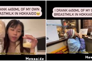 Perjuangan seorang ibu, rela meminum 4.450 ml ASI sendiri agar tak terbuang sia-sia