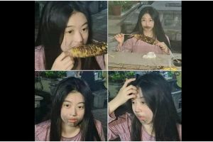 Nggak habis pikir, 11 potret kocak cewek kalau lagi makan ini aksinya bikin garuk kepala
