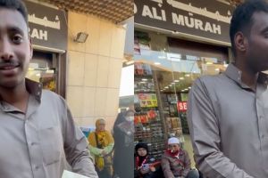 Pedagang parfum di Arab Saudi ini fasih berbahasa Jawa, logat dan wajahnya bikin tak percaya