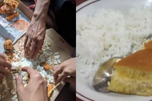 Indonesia banget! 11 Potret kombinasi nasi dan lauk ini absurdnya bikin geleng kepala