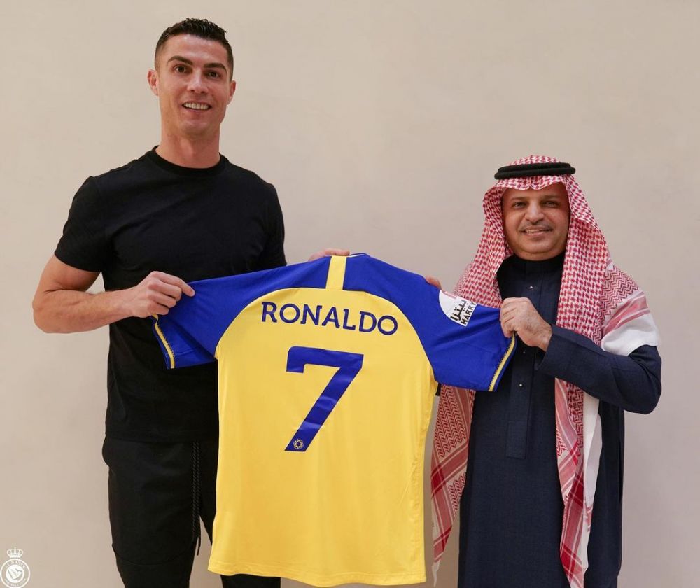 Resmi diboyong ke Arab Saudi, begini ungkapan pertama Cristiano Ronaldo setelah kepindahannya
