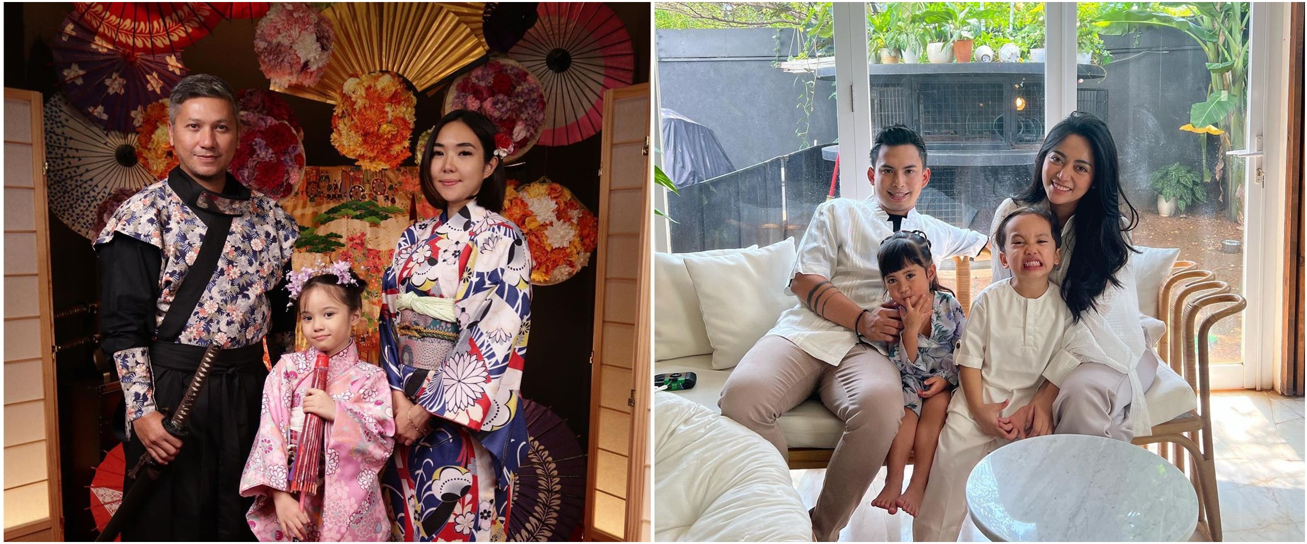 Momen 7 seleb kompak liburan bareng mantan suami, Gisel dan Gading boyong anak ke Eropa