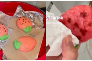 Momen apes wanita saat mengukus bakpao pakai tupperware, endingnya tragis