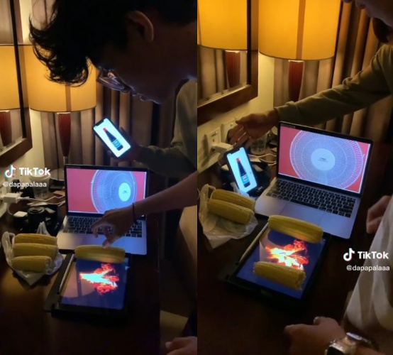 Kelewat kreatif, aksi sekelompok pemuda bakar jagung di perayaan tahun baru ini bikin tepuk jidat