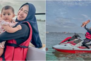 Ajak baby Moana naik jetski di laut, Ria Ricis dianggap bahayakan keselamatan anak