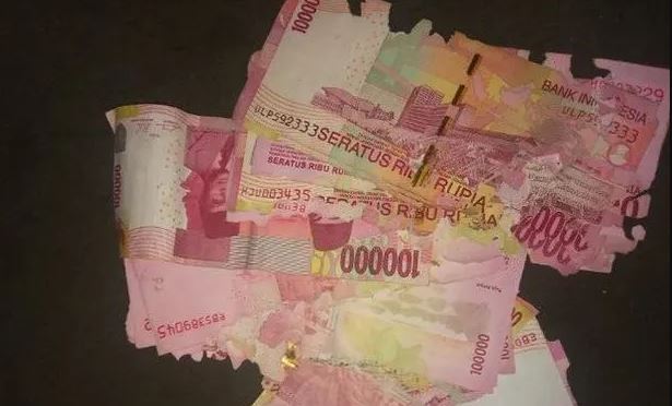 Kesalnya sampai ubun-ubun, 11 momen apes uang rusak karena rayap dan terbakar ini bikin ngelus dada