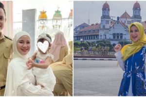 11 Momen Chacha Frederica blusukan bantu korban banjir, sudah basah-basahan tak dikenali warganya