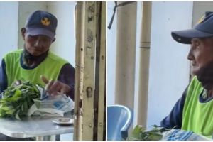 Viral kakek tukar sayuran dengan mi instan, alasannya bikin terenyuh